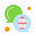 Easter Chat  Icon