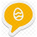Easter chat  Icon