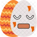 Easter cold egg  Icon