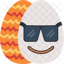 Easter cool egg  Icon