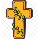 Easter Cross Icon