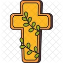 Easter Cross Icon