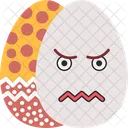 Easter crying egg  Icon