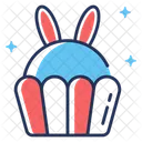 Easter Cupcake Muffin Sweet Icon