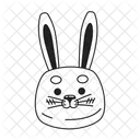 Easter cute bunny  Icon