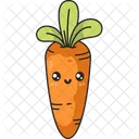 Easter Cute Carrot Icon