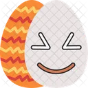 Easter cute egg  Icon