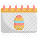 Calendar Easter Day Icon