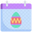 Calendar Easter Schedule Icon