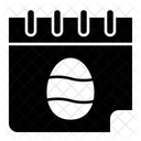Easter Day Calendar Icon