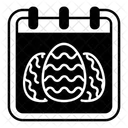 Easter Day Calendar Icon