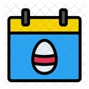 Calendar Easter Celebration Icon