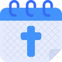 Easter Day Christian Festival Icon