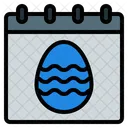 Easter Egg Day Event Festival Calendar Date Icon