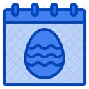 Easter Egg Day Event Festival Calendar Date Icon
