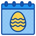 Easter Egg Day Event Festival Calendar Date Icon