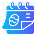 Easter Day Event Celebration Icon