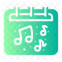 Easter Day Calendar Date Icon