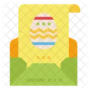 Easter Day Invitation Icon