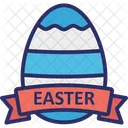 Easter Decoration Easter Egg Egg Badge Icon