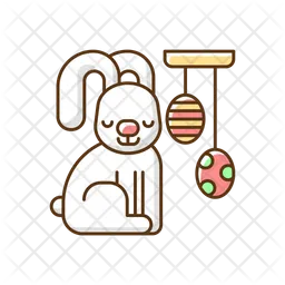 Easter decorations  Icon