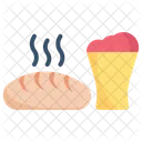 Dinner Egg Crucifixion Icon