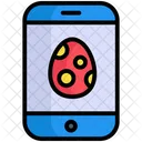 Easter Egg Mobile Smartphone Icon