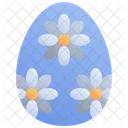Easter Egg Grass Day Icon