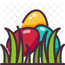 Easter Egg Cultures Decoration Icon