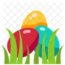 Easter Egg Cultures Decoration Icon