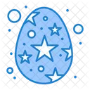 Easter Egg Spring Star Egg Icon