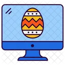 Colored Decoration Easter Icon