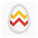 Easter Egg Pattern Egg Icon
