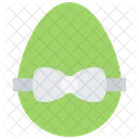 Easter Egg Egg Ribbon Bow Icon