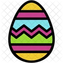 Easter Egg Religion Birthday And Party Icon