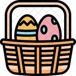 Easter Egg Basket  Icon