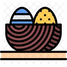 Easter Egg Basket  Icon