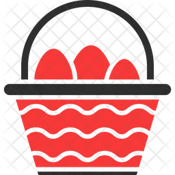 Easter Egg basket  Icon