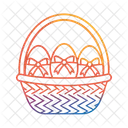 Easter egg basket  Icon