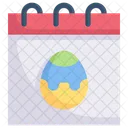 Easter Egg Calendar  Icon