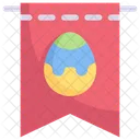 Easter Egg Flag  Icon