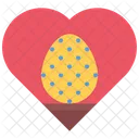 Easter Egg Heart Eggs Egg Icon