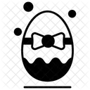 Easter Egg Paschal Egg Bow Egg Icon