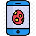 Easter Egg Mobile Smartphone Icon