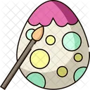 Easter Egg Painted  Icon