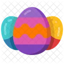 Easter Eggs Decorate Painting Icon