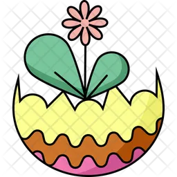 Easter Flower Hatch  Icon