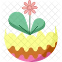 Easter Flower Hatch Icon
