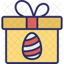 Easter Easter Gift Gift Box Icon