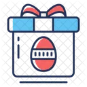 Easter Gift Hamper Present Icon